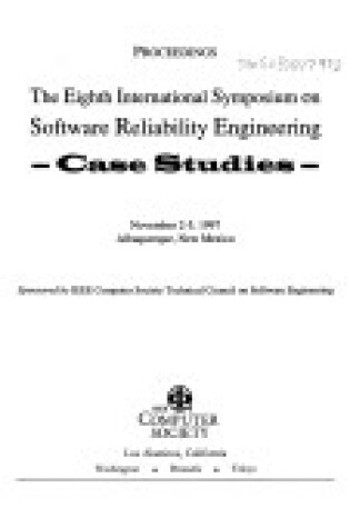Cover of International Symposium on Software Reliability Engineering