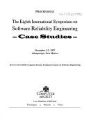 Book cover for International Symposium on Software Reliability Engineering