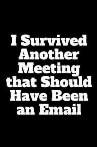 Cover of I Survived Another Meeting That Should Have Been an Email