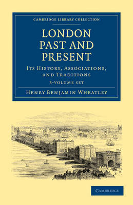 Book cover for London Past and Present 3 Volume Paperback Set