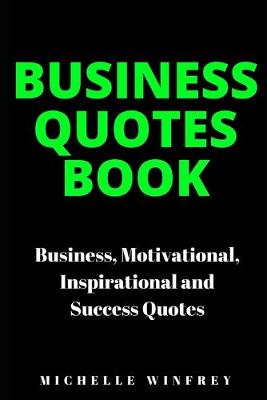 Book cover for Business Quotes Book