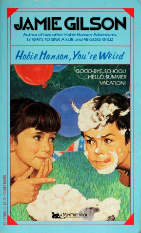 Book cover for Hobbie Hanson, You're Weird