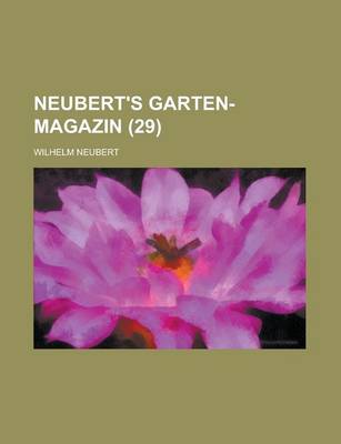 Book cover for Neubert's Garten-Magazin (29 )