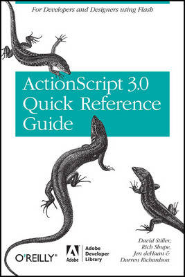 Book cover for The ActionScript 3.0 Quick Reference Guide