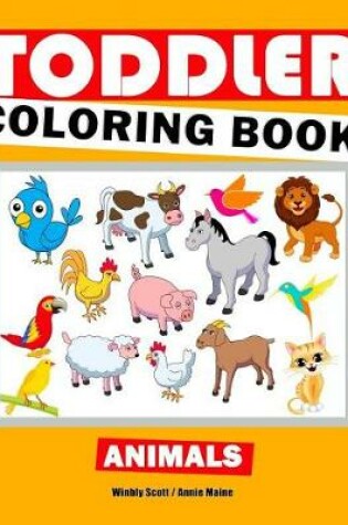 Cover of Toddler Coloring Book (Animals)