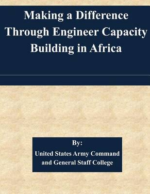 Book cover for Making a Difference Through Engineer Capacity Building in Africa