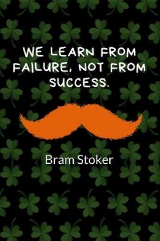 Cover of We Learn from Failure, Not from Success