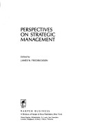 Cover of Perspectives on Strategic Management