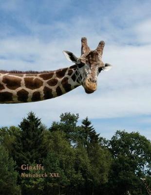 Book cover for Giraffe - Notizbuch XXL