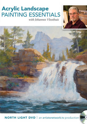 Book cover for Acrylic Landscape Painting Essentials with Johannes Vloothuis