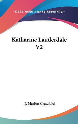 Book cover for Katharine Lauderdale V2