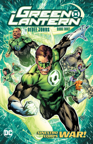 Book cover for Green Lantern by Geoff Johns Book Three