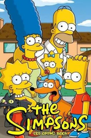 Cover of The Simpsons Coloring Book