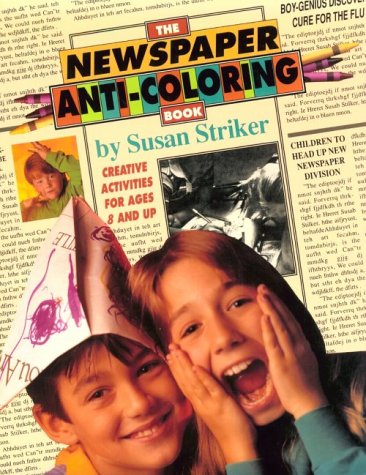 Cover of The Newspaper Anti-Coloring Book