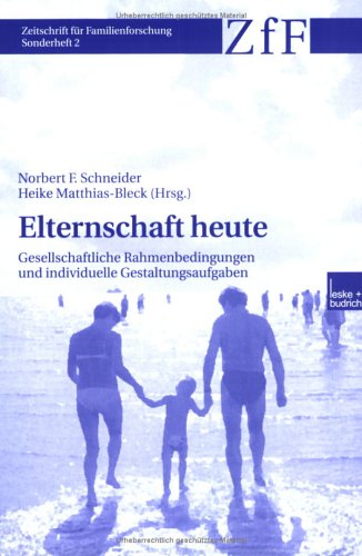 Cover of Elternschaft Heute