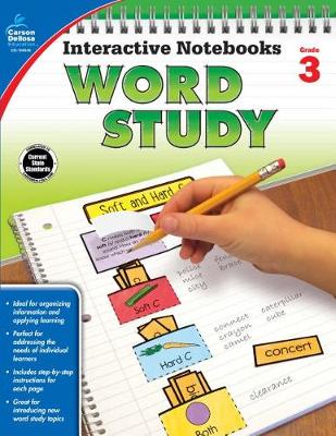 Book cover for Interactive Notebooks Word Study, Grade 3