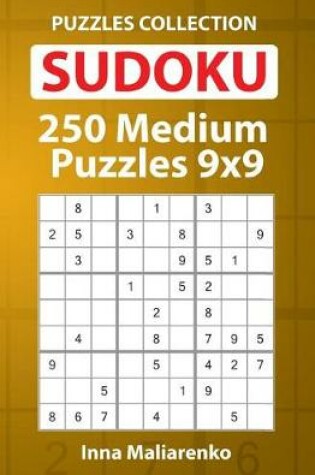 Cover of Sudoku - 250 Medium Puzzles 9x9