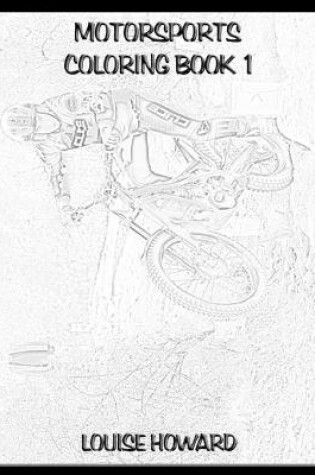 Cover of Motorsports Coloring Book 1