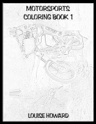 Book cover for Motorsports Coloring Book 1