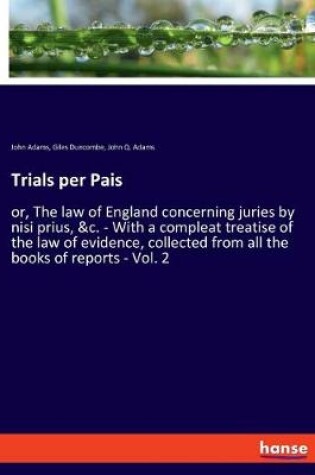 Cover of Trials per Pais