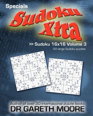 Book cover for Sudoku 16x16 Volume 3