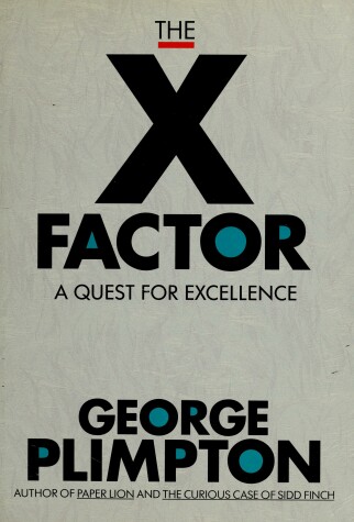 Book cover for The X Factor
