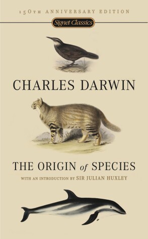 Book cover for The Origin Of Species