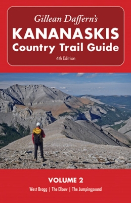 Book cover for Gillean Daffern's Kananaskis Country Trail Guide - 4th Edition