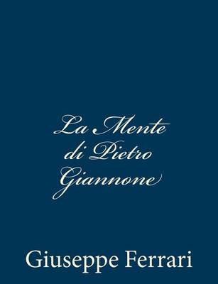 Book cover for La Mente di Pietro Giannone