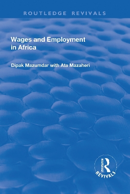 Book cover for Wages and Employment in Africa