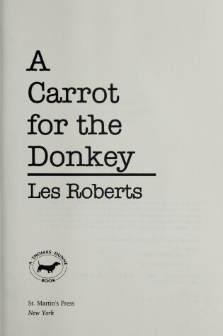 Cover of A Carrot for the Donkey