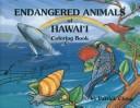 Book cover for Endangered Animals of Hawaii Coloring Book