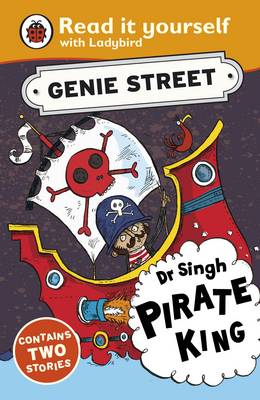 Book cover for Dr Singh, Pirate King: Genie Street: Ladybird Read it Yourself