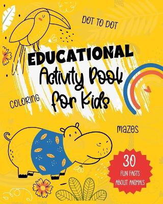 Book cover for Educational Activity Book for Kids