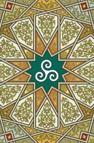 Cover of Monogram Triskele (Neopaganism) Any Day Planner Notebook
