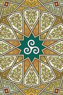 Cover of Monogram Triskele (Neopaganism) Any Day Planner Notebook