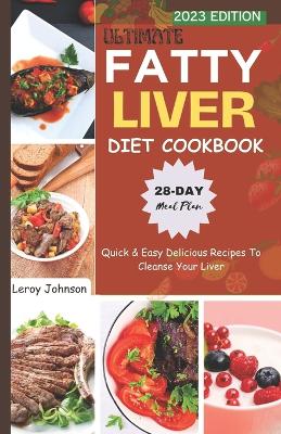 Book cover for Ultimate Fatty Liver Diet Cookbook