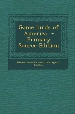 Cover of Game Birds of America