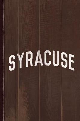 Book cover for Syracuse Journal Notebook