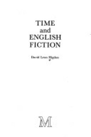 Cover of Time and English Fiction