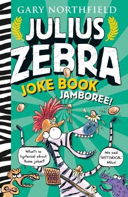 Book cover for Julius Zebra Joke Book Jamboree