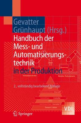 Book cover for Handbuch der Mess- und Automatisierungstechnik in der Produktion