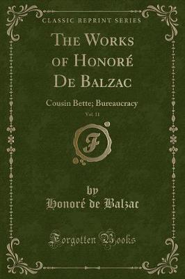 Book cover for The Works of Honoré de Balzac, Vol. 11