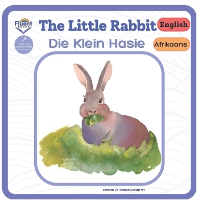 Book cover for The Little Rabbit - Die Klein Hasie