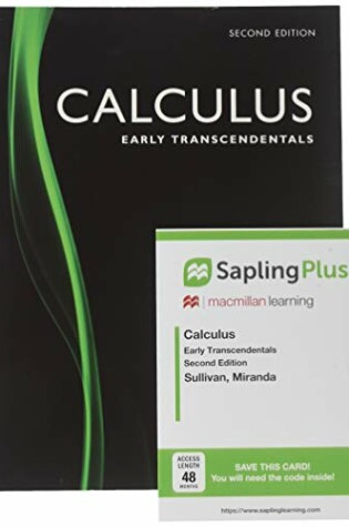 Cover of Loose-Leaf Version for Calculus: Early Transcendentals 2e & Saplingplus for Calculus 2e (Forty-Eight Months Access)