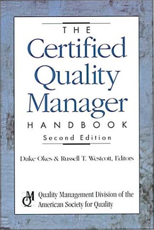 Book cover for The Certified Quality Manager Handbook