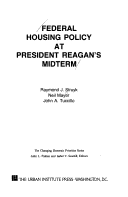 Book cover for Federal Housing Policy at President Reagan's Midterm