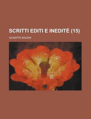 Book cover for Scritti Editi E Inedite (15)