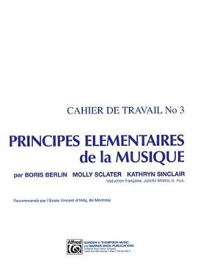 Cover of Principes Elementaires de la Musique Volume 3