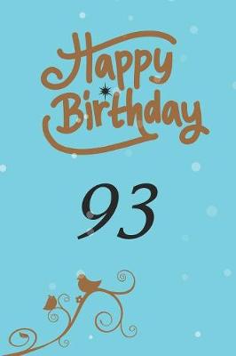 Book cover for Happy birthday 93